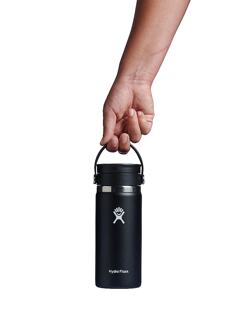 HYDRO FLASK Trinkflasche Wide Mouth Flex Sip Lid 710ml schwarz — Bild 3